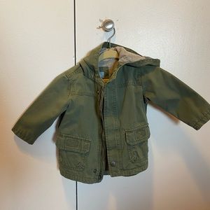Boys khaki lightweight jacket